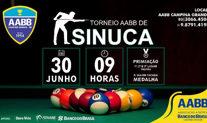 Jogos de Sinuca na AABB